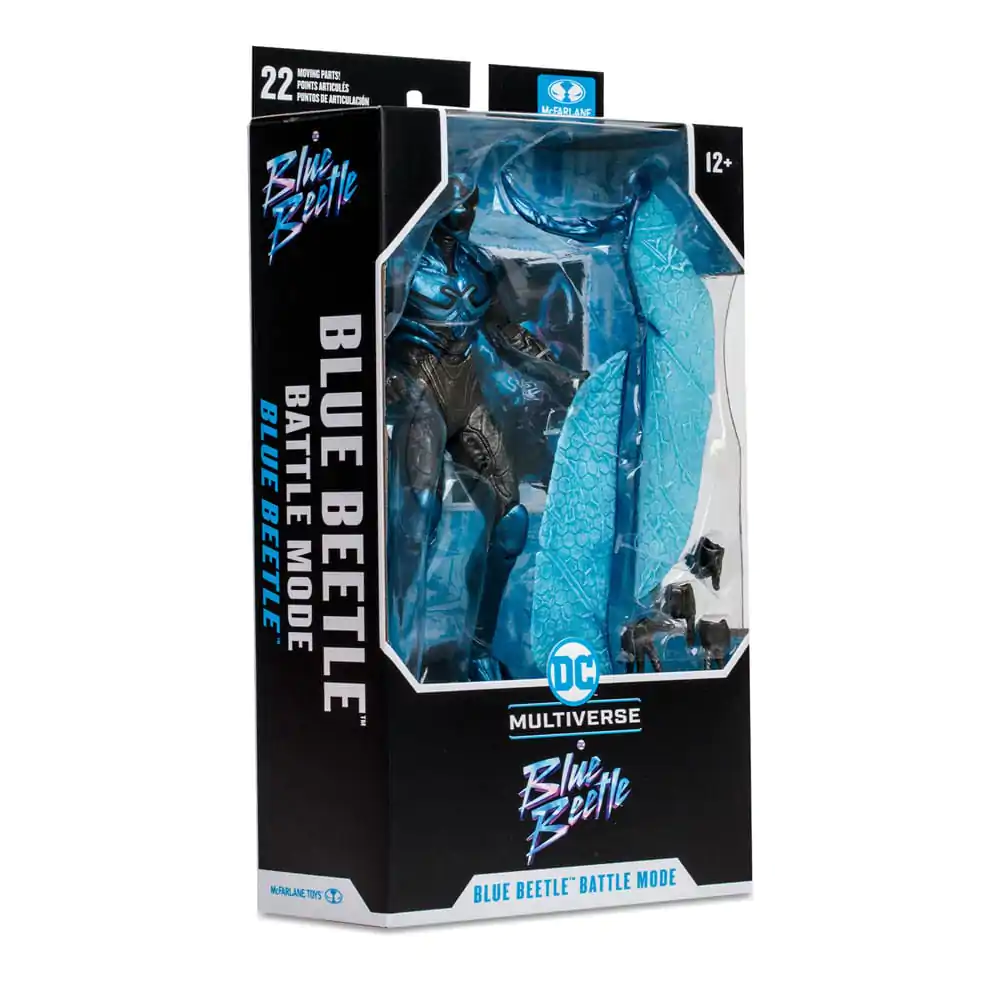 DC Blue Beetle Blue Beetle Regular &amp; Battle Mode 2 db-os akciófigura csomag 18 cm termékfotó