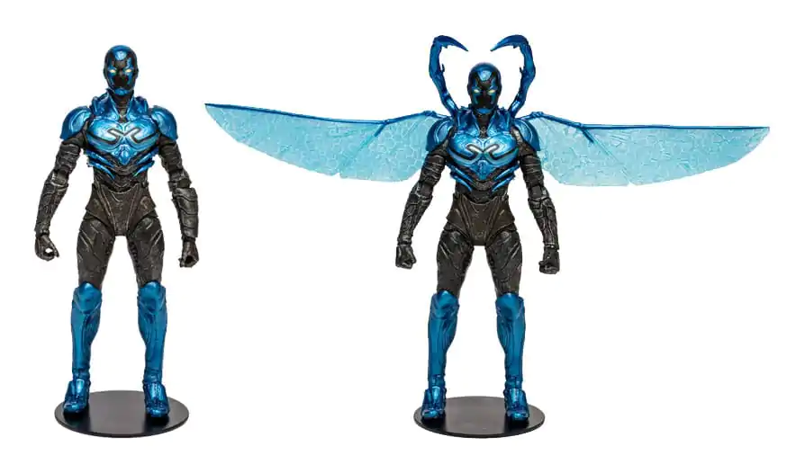 DC Blue Beetle Blue Beetle Regular &amp; Battle Mode 2 db-os akciófigura csomag 18 cm termékfotó