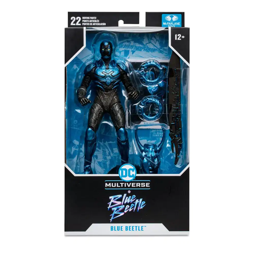 DC Blue Beetle Blue Beetle Regular &amp; Battle Mode 2 db-os akciófigura csomag 18 cm termékfotó