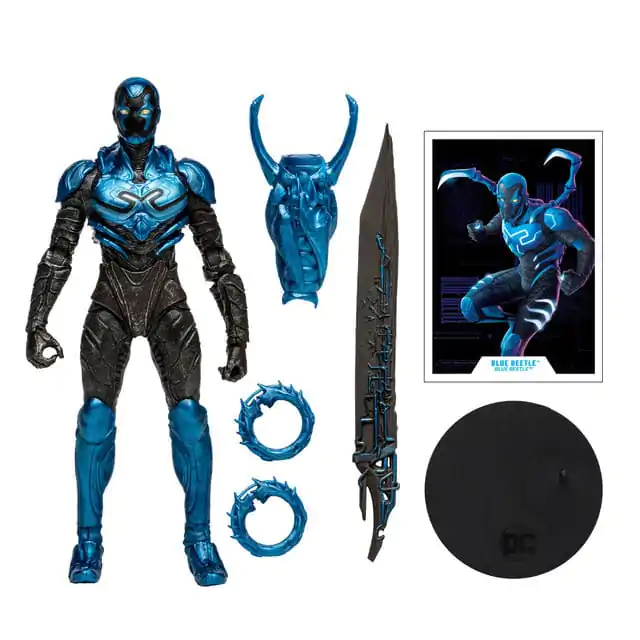 DC Blue Beetle Blue Beetle Regular &amp; Battle Mode 2 db-os akciófigura csomag 18 cm termékfotó
