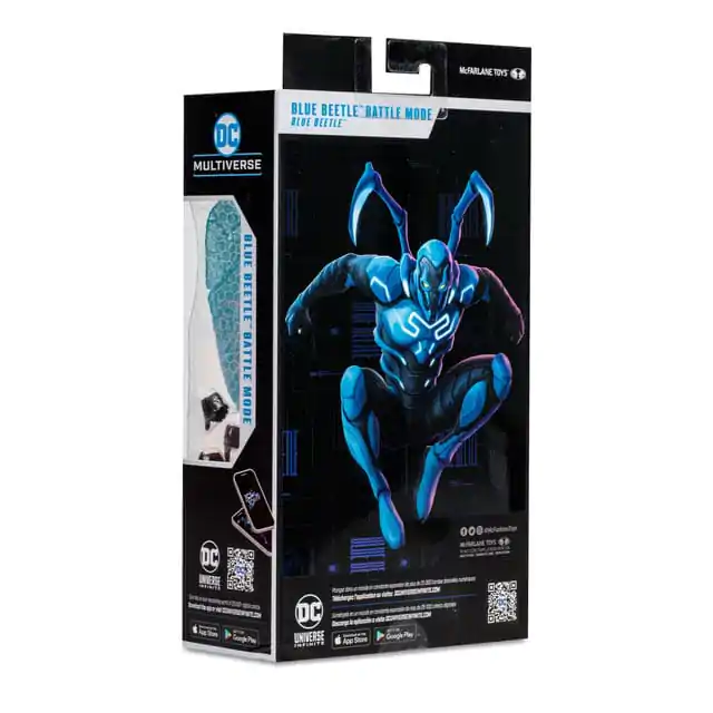 DC Blue Beetle Blue Beetle Regular &amp; Battle Mode 2 db-os akciófigura csomag 18 cm termékfotó