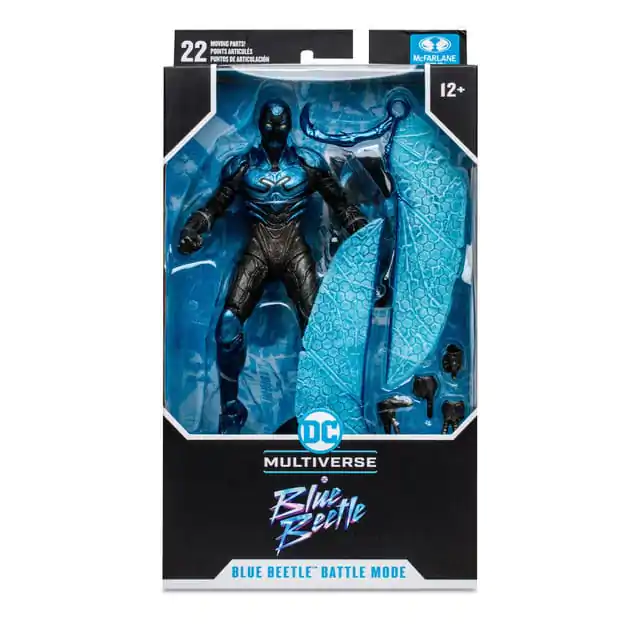 DC Blue Beetle Blue Beetle Regular &amp; Battle Mode 2 db-os akciófigura csomag 18 cm termékfotó