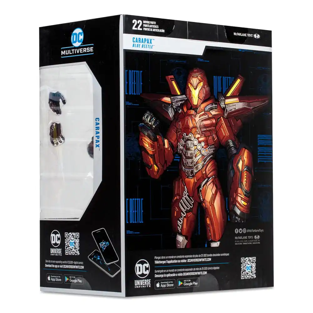 DC Blue Beetle Movie Megafig Carapax akciófigura 30 cm termékfotó