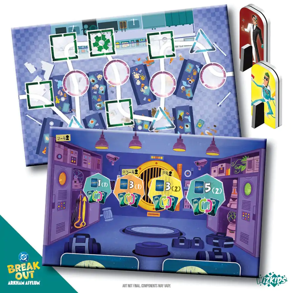 DC Breakout: Arkham Asylum kártyajáték Angol nyelvű termékfotó