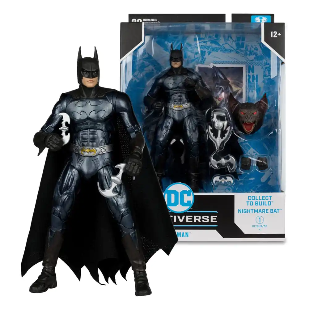 DC Build A Megafig Batman Forever Nightmare Bat (Gold Label) akciófigura 18 cm termékfotó