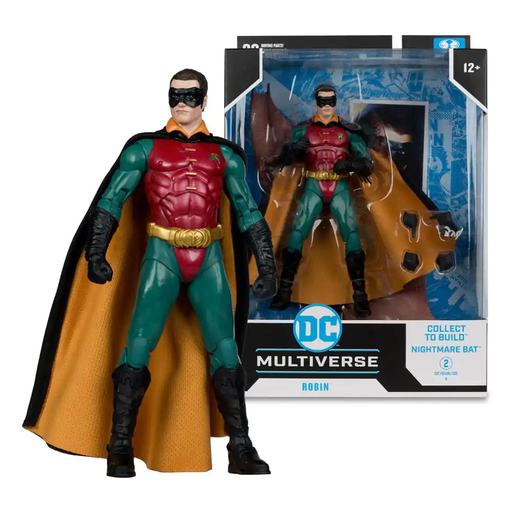 DC Build A Megafig Batman Forever Robin (Gold Label) akciófigura 18 cm termékfotó