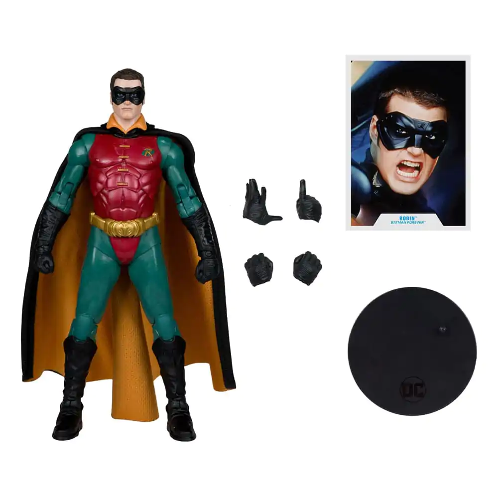 DC Build A Megafig Batman Forever Robin (Gold Label) akciófigura 18 cm termékfotó