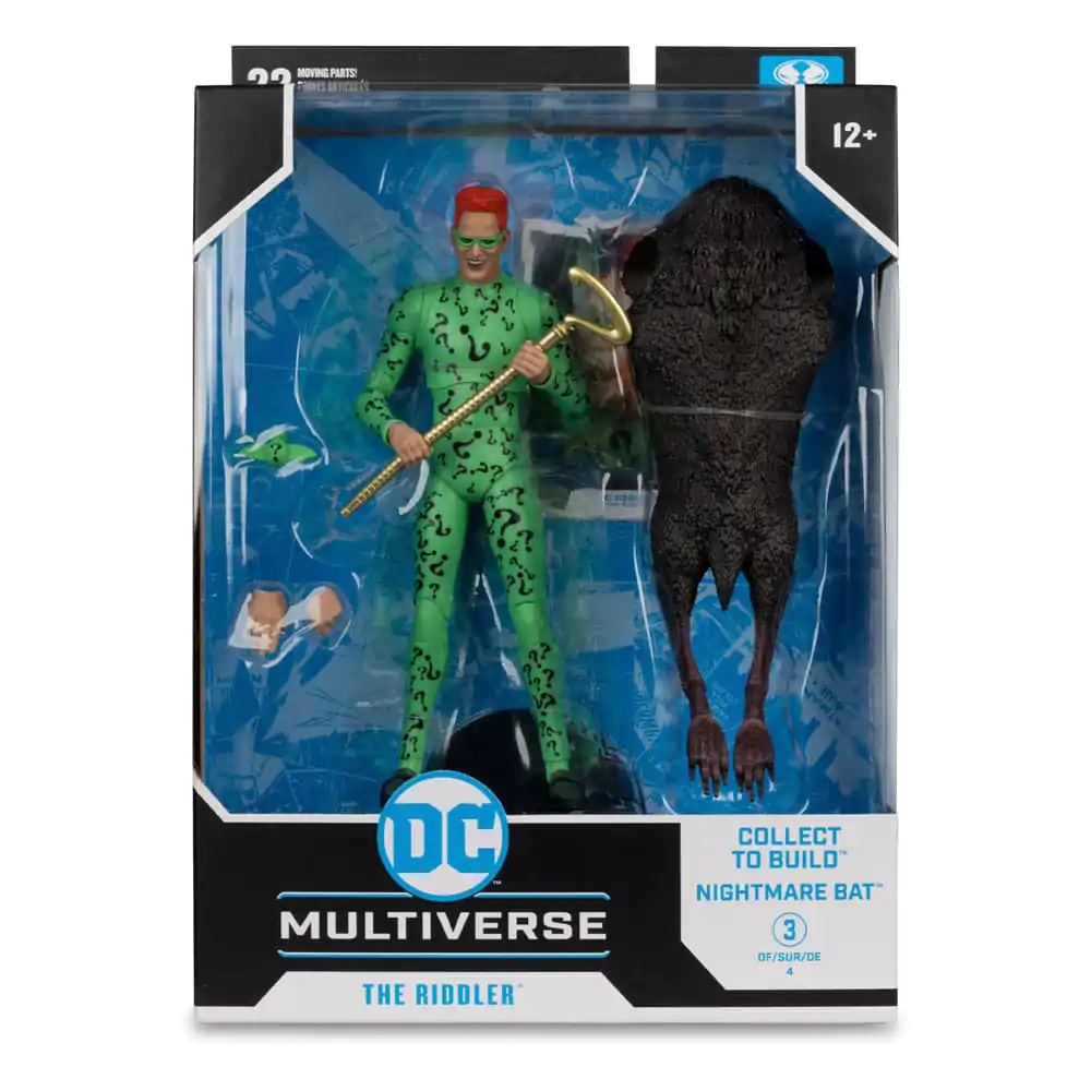 DC Build A Megafig Batman Forever The Riddler (Gold Label) akciófigura 18 cm termékfotó