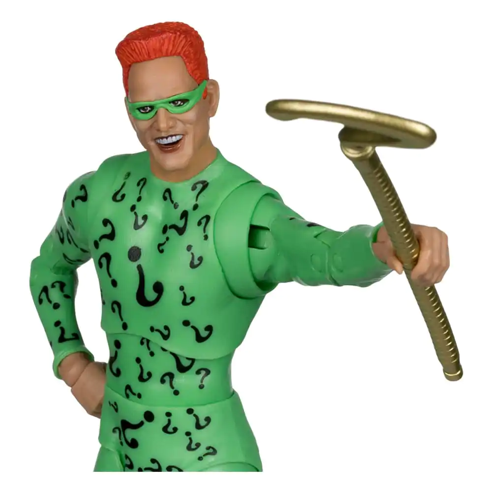 DC Build A Megafig Batman Forever The Riddler (Gold Label) akciófigura 18 cm termékfotó