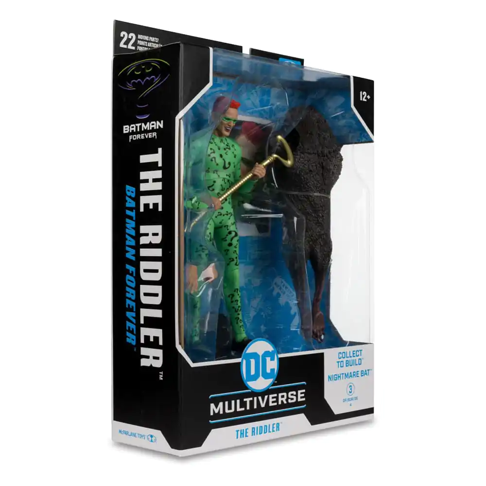 DC Build A Megafig Batman Forever The Riddler (Gold Label) akciófigura 18 cm termékfotó