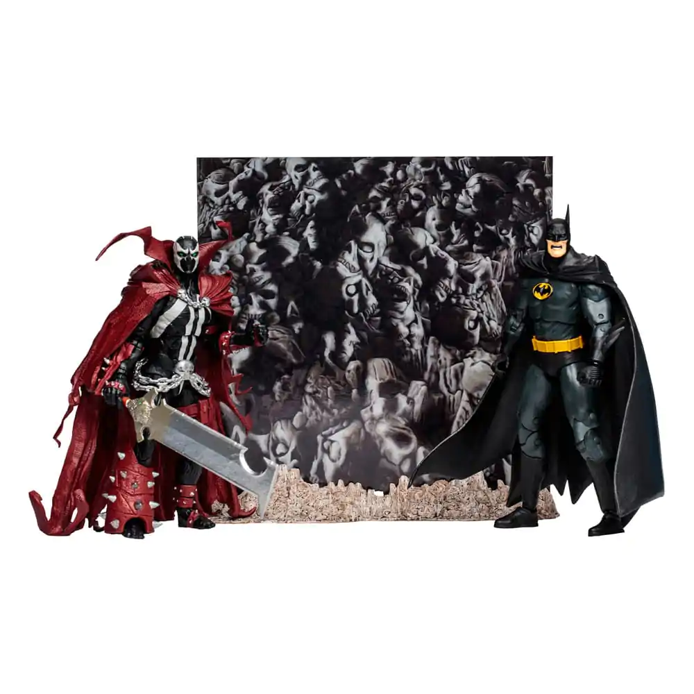 DC Collector Batman &amp; Spawn 2 db-os akciófigura csomag 18 cm termékfotó
