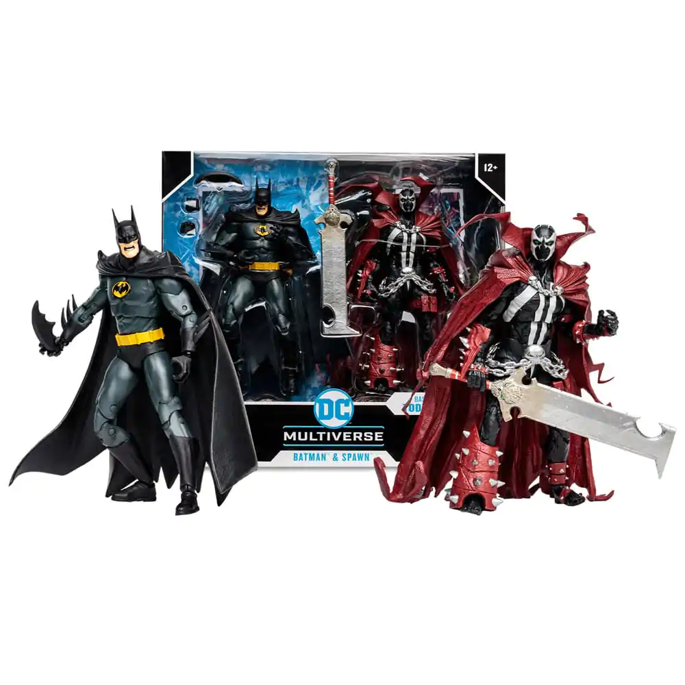 DC Collector Batman &amp; Spawn 2 db-os akciófigura csomag 18 cm termékfotó