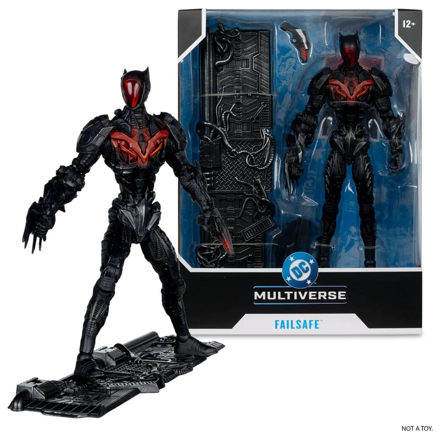 DC Collector Megafig Failsafe akciófigura 19 cm termékfotó