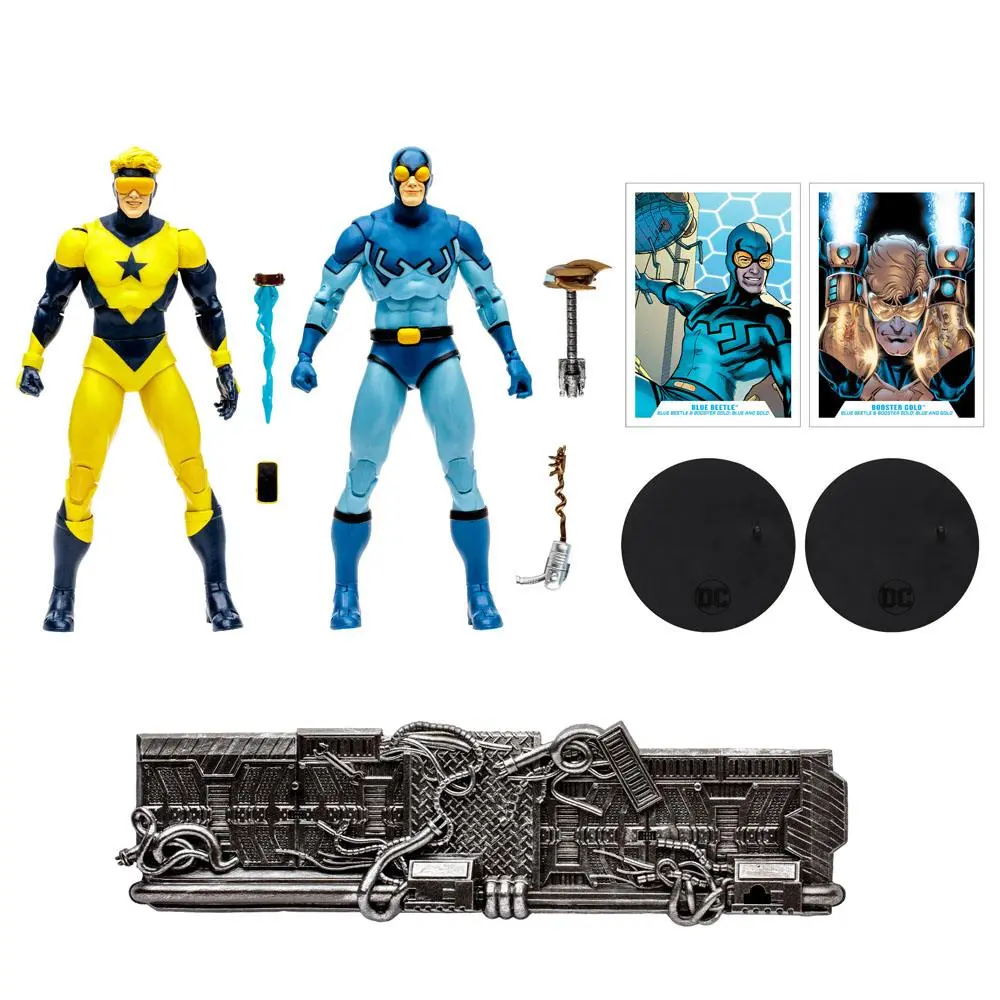 DC Collector Multipack Blue Beetle &amp; Booster Gold akciófigura 18 cm termékfotó