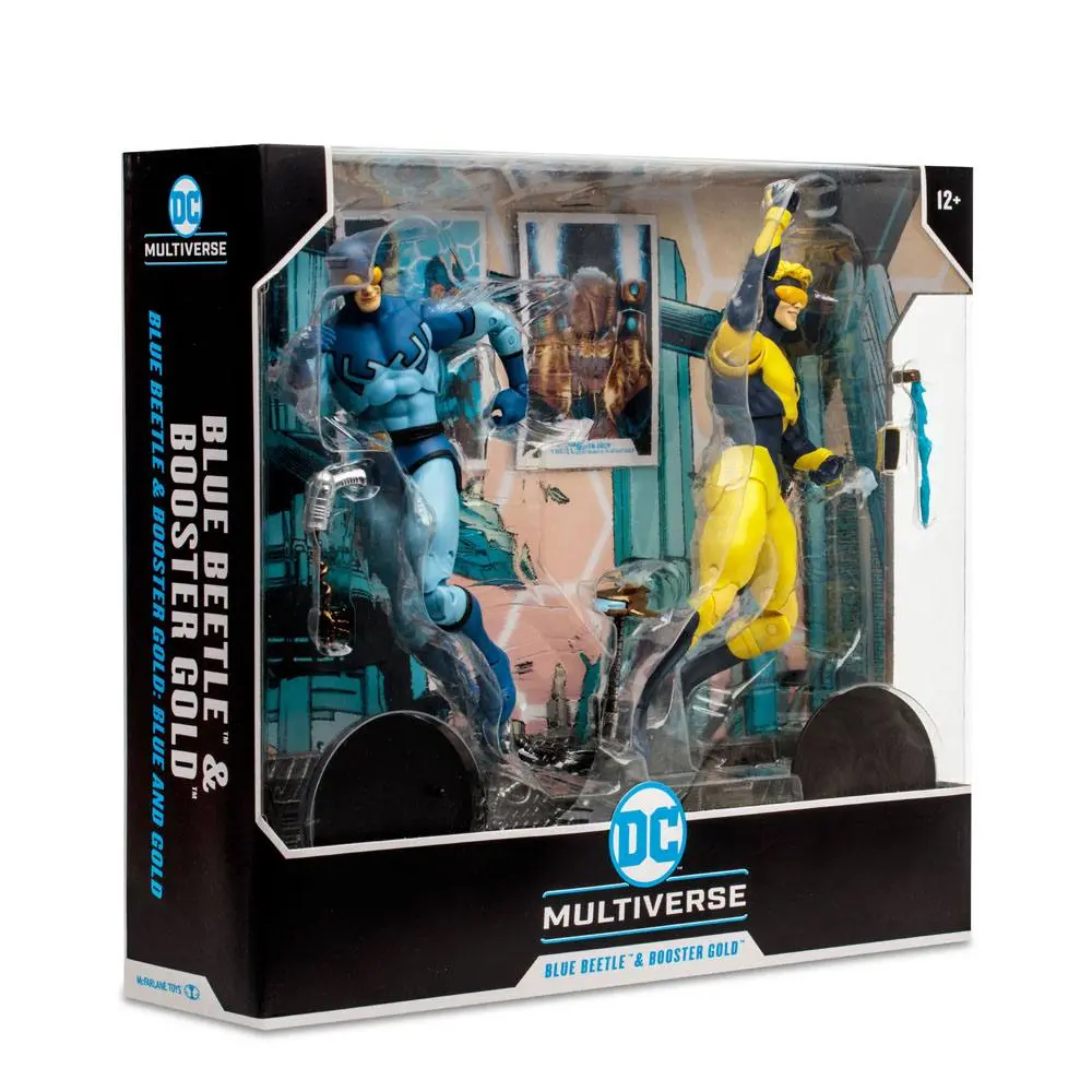 DC Collector Multipack Blue Beetle &amp; Booster Gold akciófigura 18 cm termékfotó
