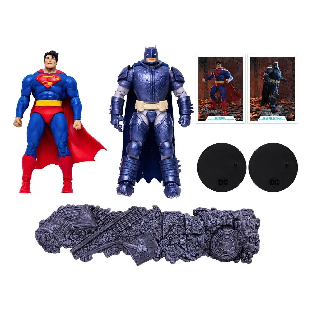 DC Collector Multipack Superman vs. Armored Batman akciófigura 18 cm termékfotó