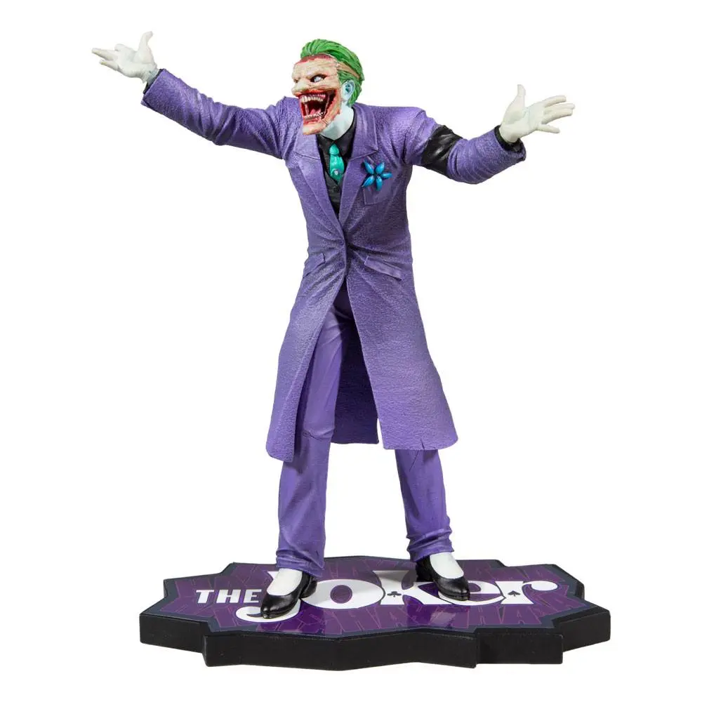 DC Comics 1/10 The Joker Purple Craze: The Joker by Greg Capullo szobor figura 18 cm termékfotó