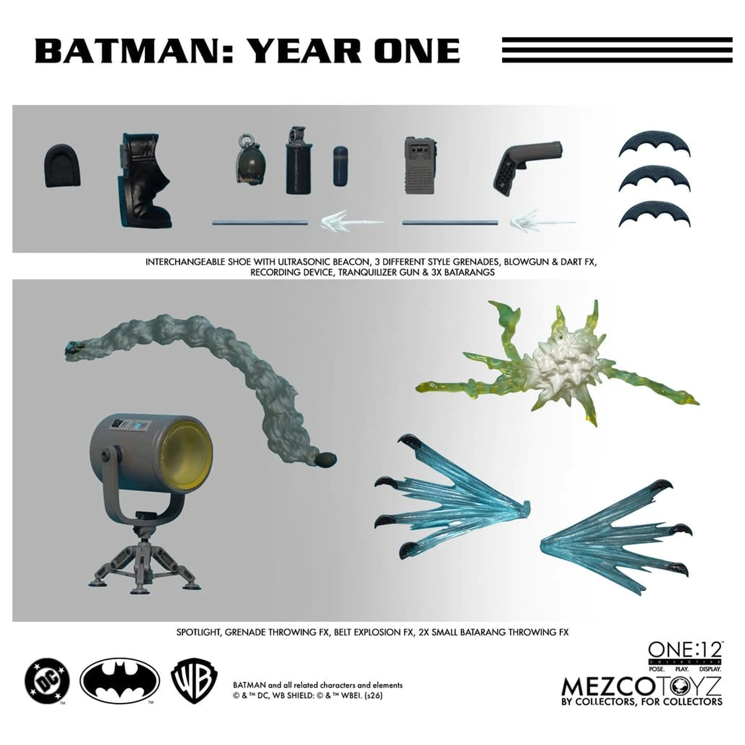 DC Comics 1/12 Batman: Year One akciófigura 17 cm termékfotó