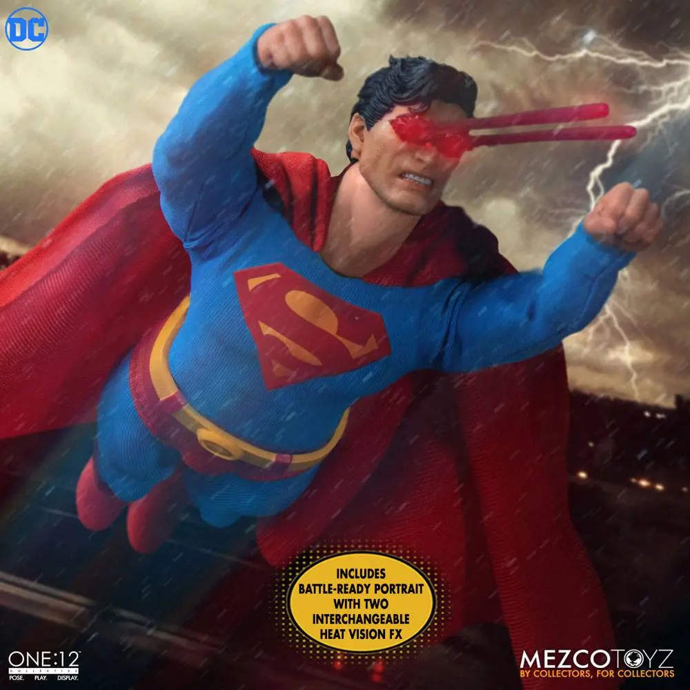DC Comics 1/12 Superman - Man of Steel Edition akciófigura 16 cm termékfotó