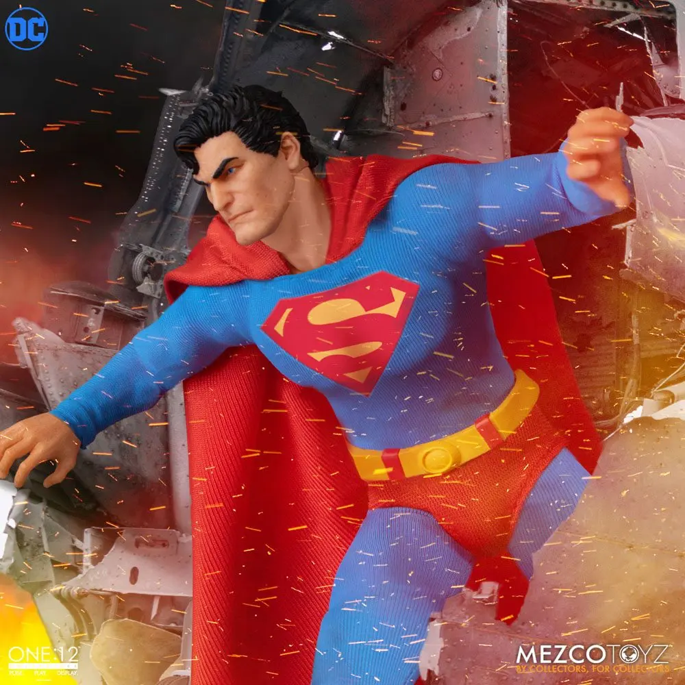 DC Comics 1/12 Superman - Man of Steel Edition akciófigura 16 cm termékfotó