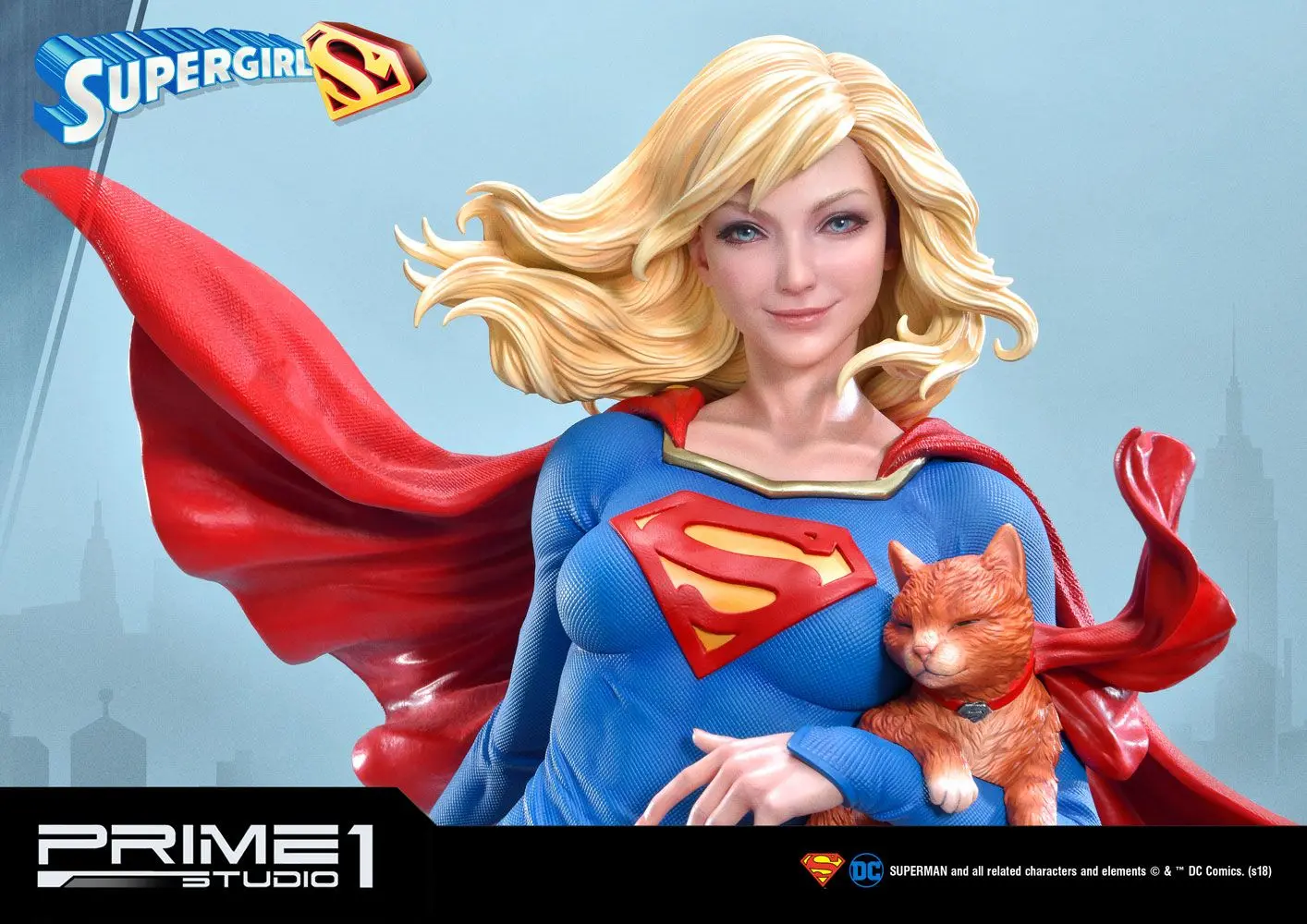 DC Comics 1/3 Supergirl szobor figura 78 cm termékfotó