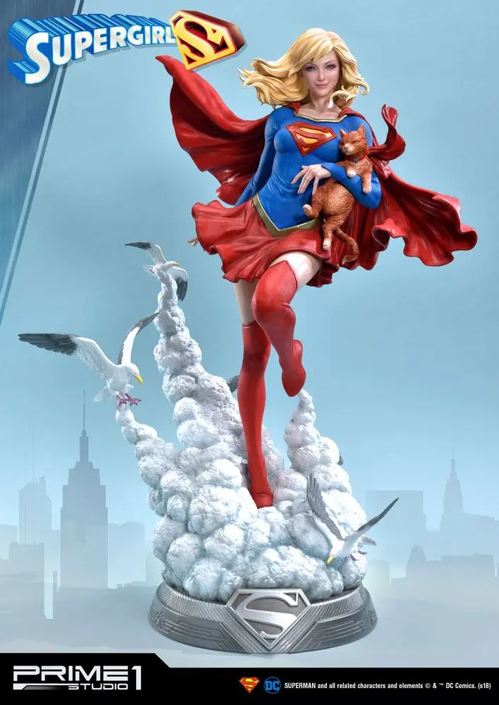 DC Comics 1/3 Supergirl szobor figura 78 cm termékfotó