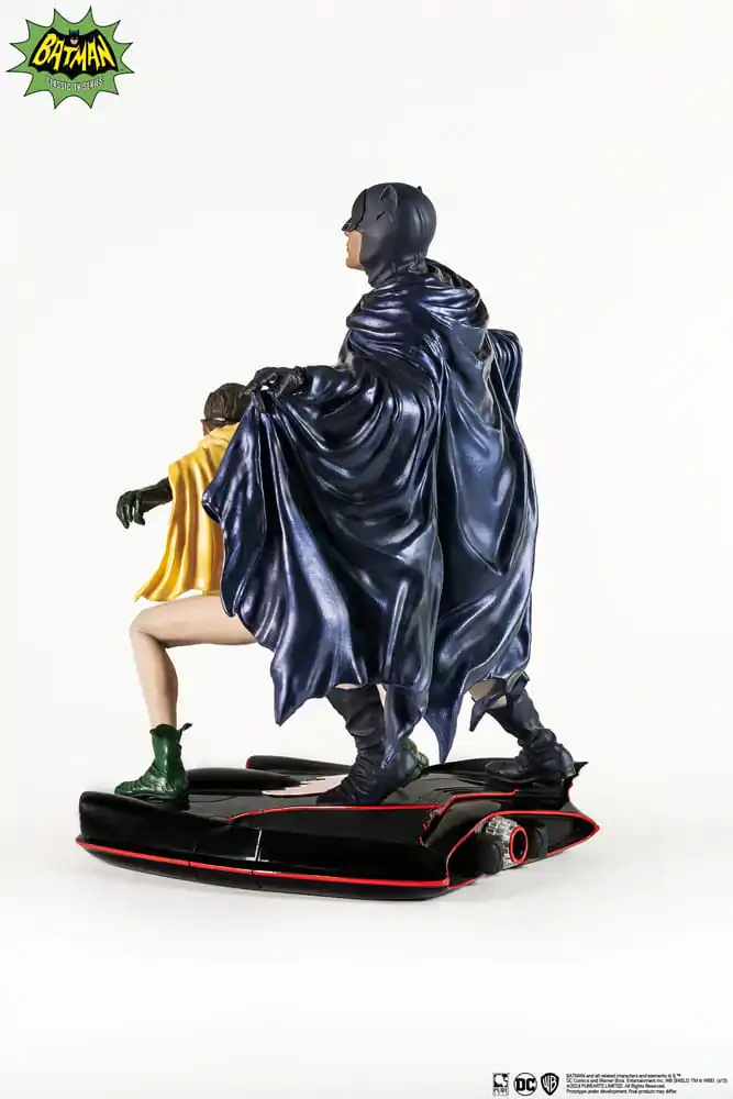 DC Comics 1/8 Batman & Robin 1966 PVC Diorama szobor figura 23 cm termékfotó