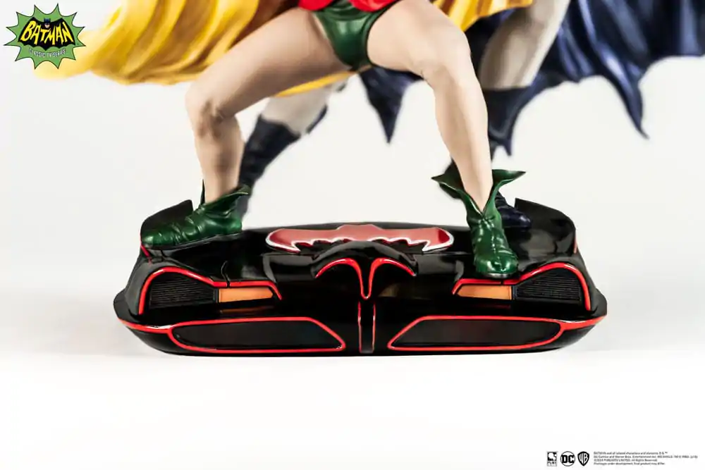 DC Comics 1/8 Batman & Robin 1966 PVC Diorama szobor figura 23 cm termékfotó