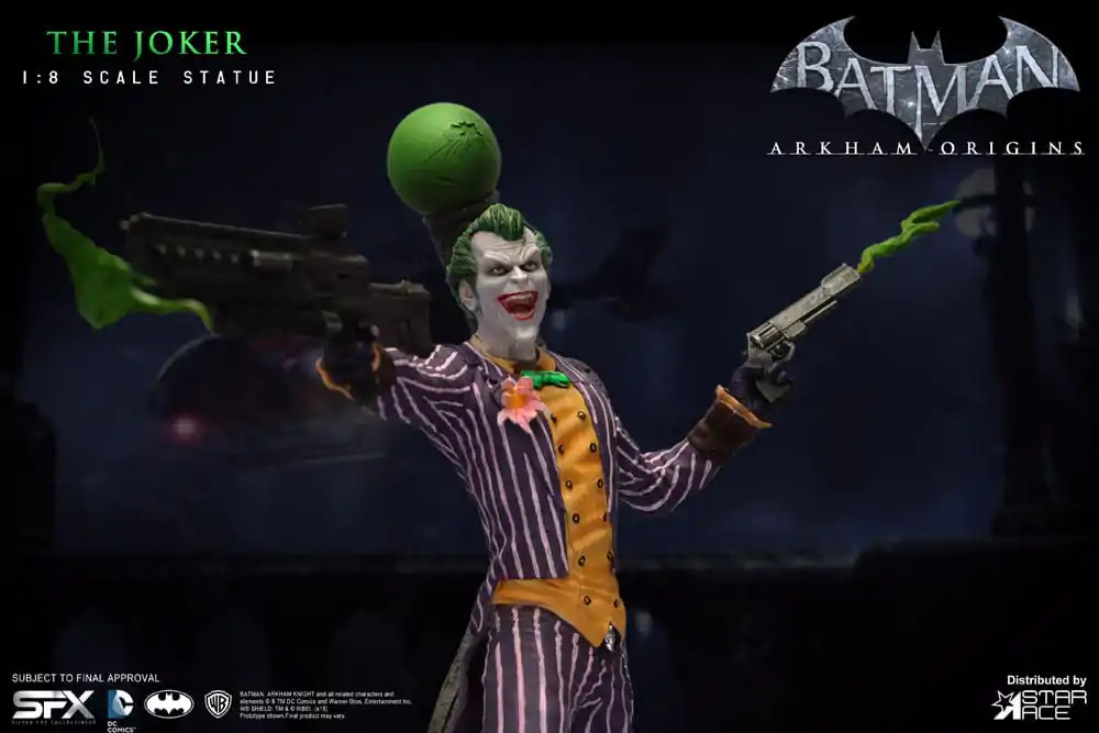 DC Comics 1/8 The Joker Arkham Origins szobor figura 29 cm termékfotó