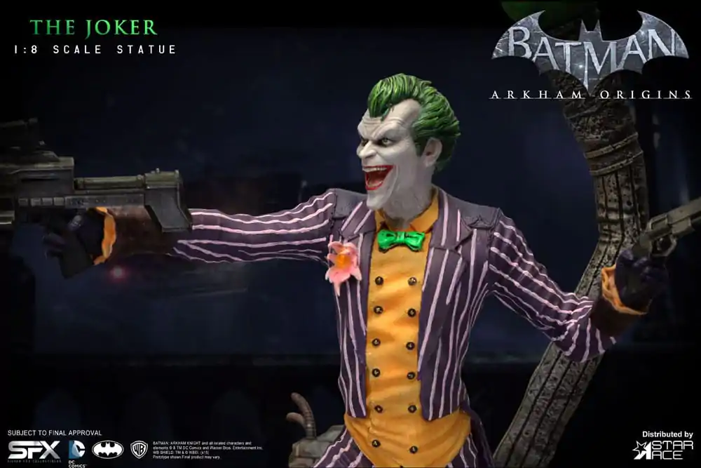 DC Comics 1/8 The Joker Arkham Origins szobor figura 29 cm termékfotó