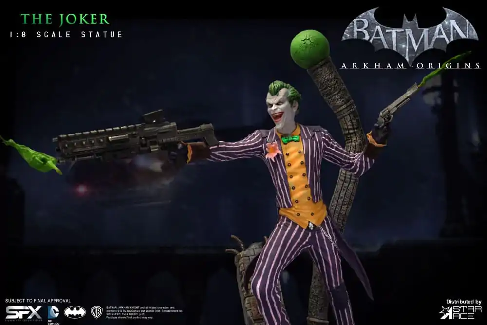 DC Comics 1/8 The Joker Arkham Origins szobor figura 29 cm termékfotó