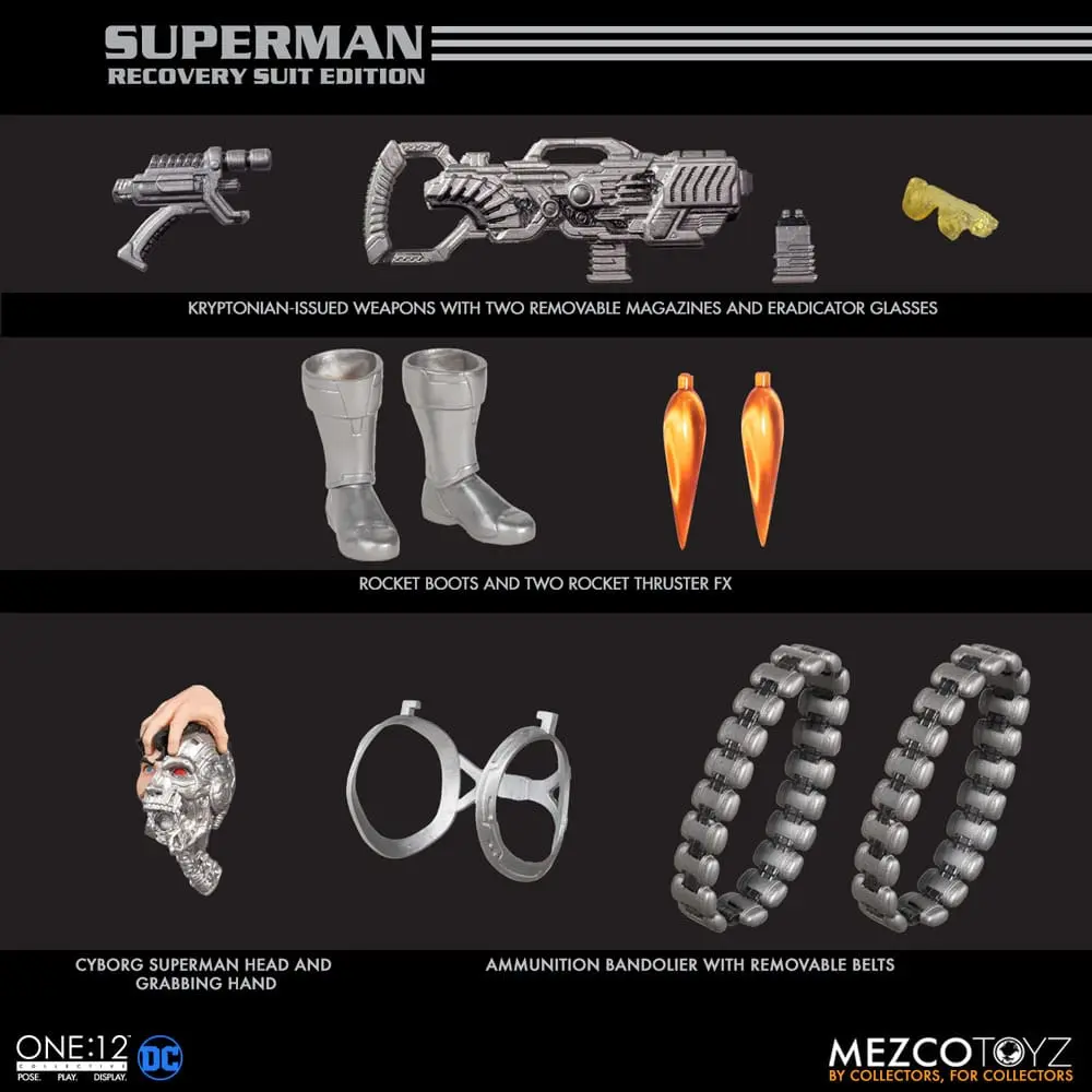 DC Comics Action Figure 1/12 Superman (Recovery Suit Edition) 16 cm termékfotó