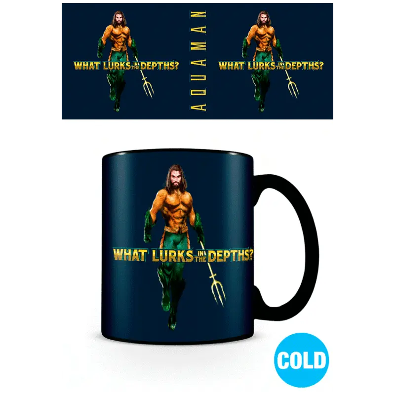 DC Comics Aquaman hőre változó bögre termékfotó