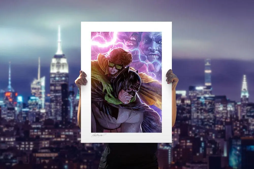 DC Comics Art Print Batman &amp; Robin: The Dark Knight Returns 46 x 61 cm termékfotó