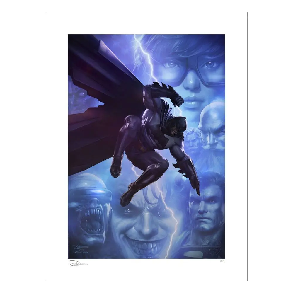 DC Comics Art Print Batman: The Dark Knight Returns 46 x 61 cm - keretezetlen vászonkép termékfotó