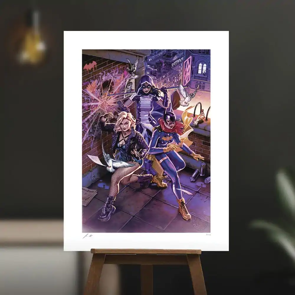 DC Comics Art Print Birds of Prey: Dawn Variant 46 x 61 cm - keretezetlen vászonkép termékfotó