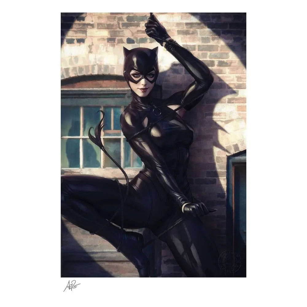 DC Comics Art Print Catwoman #1 46 x 61 cm - keretezetlen vászonkép termékfotó