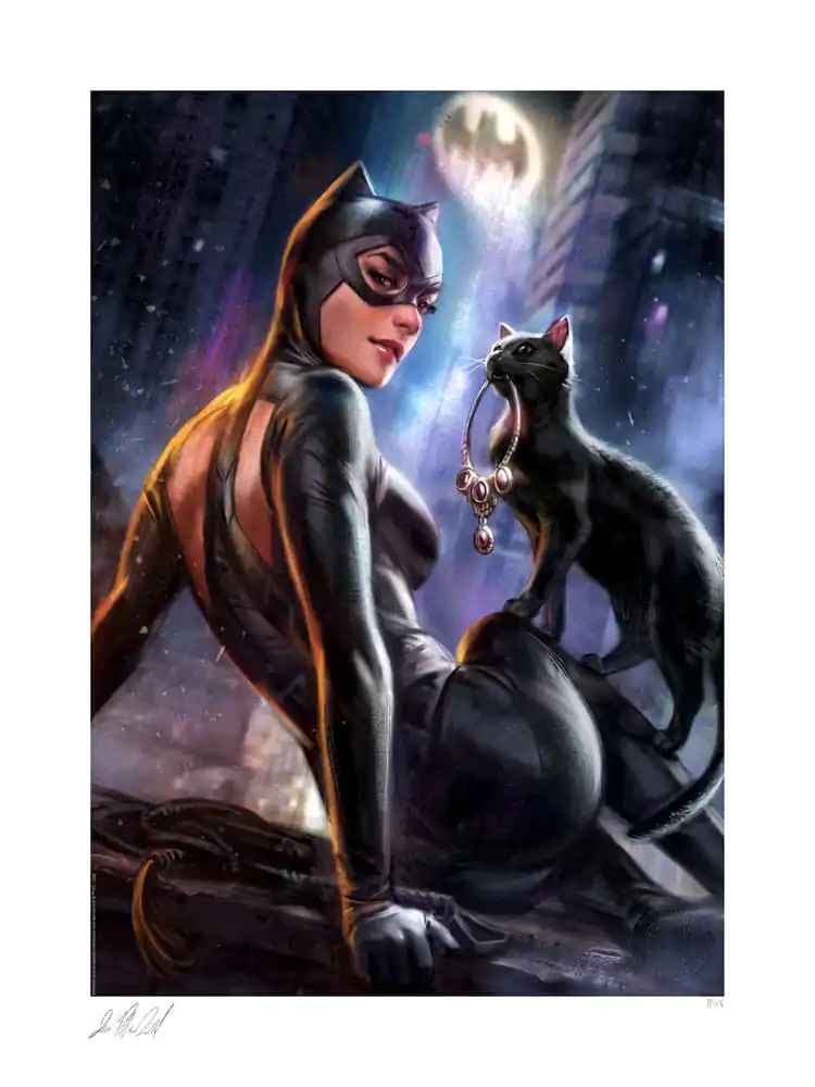 DC Comics Art Print Catwoman: Girl's Best Friend 41 x 61 cm - unframed termékfotó