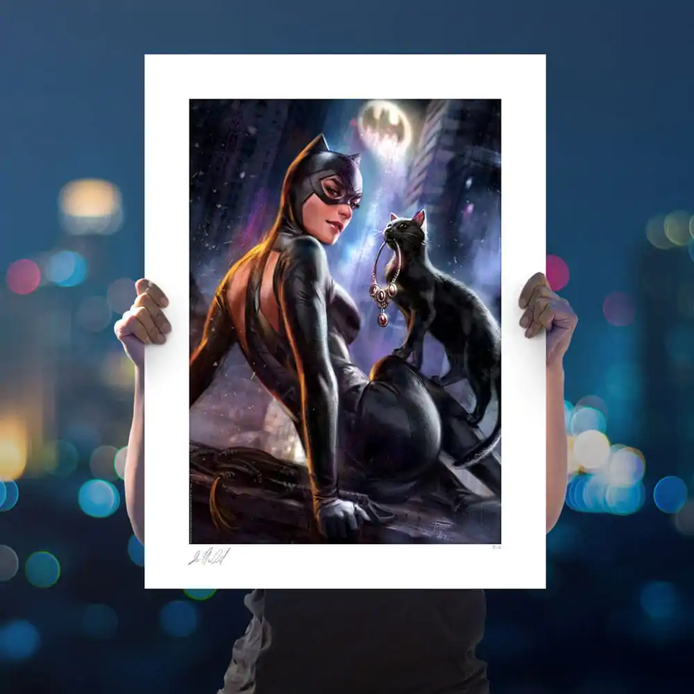 DC Comics Art Print Catwoman: Girl's Best Friend 41 x 61 cm - unframed termékfotó