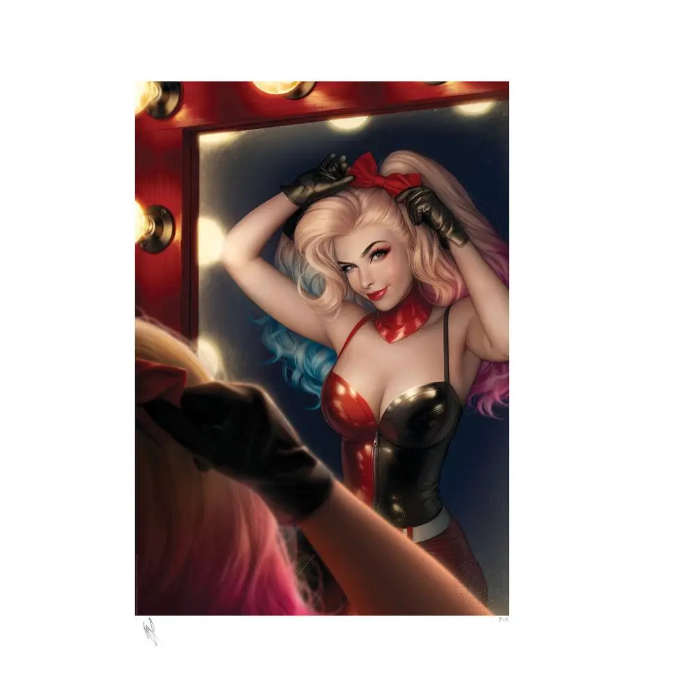 DC Comics Art Print Harley Quinn #1 46 x 61 cm - keretezetlen vászonkép termékfotó