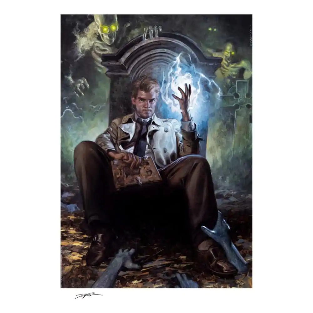 DC Comics Art Print John Constantine 61 x 46 cm - keretezetlen vászonkép termékfotó