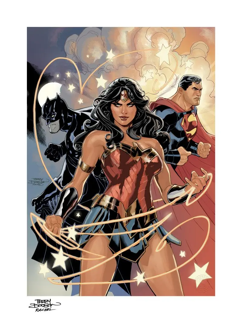 DC Comics Art Print Justice League 46 x 61 cm termékfotó