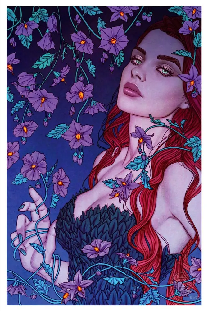 DC Comics Art Print Poison Ivy 41 x 61 cm - keretezetlen vászonkép termékfotó
