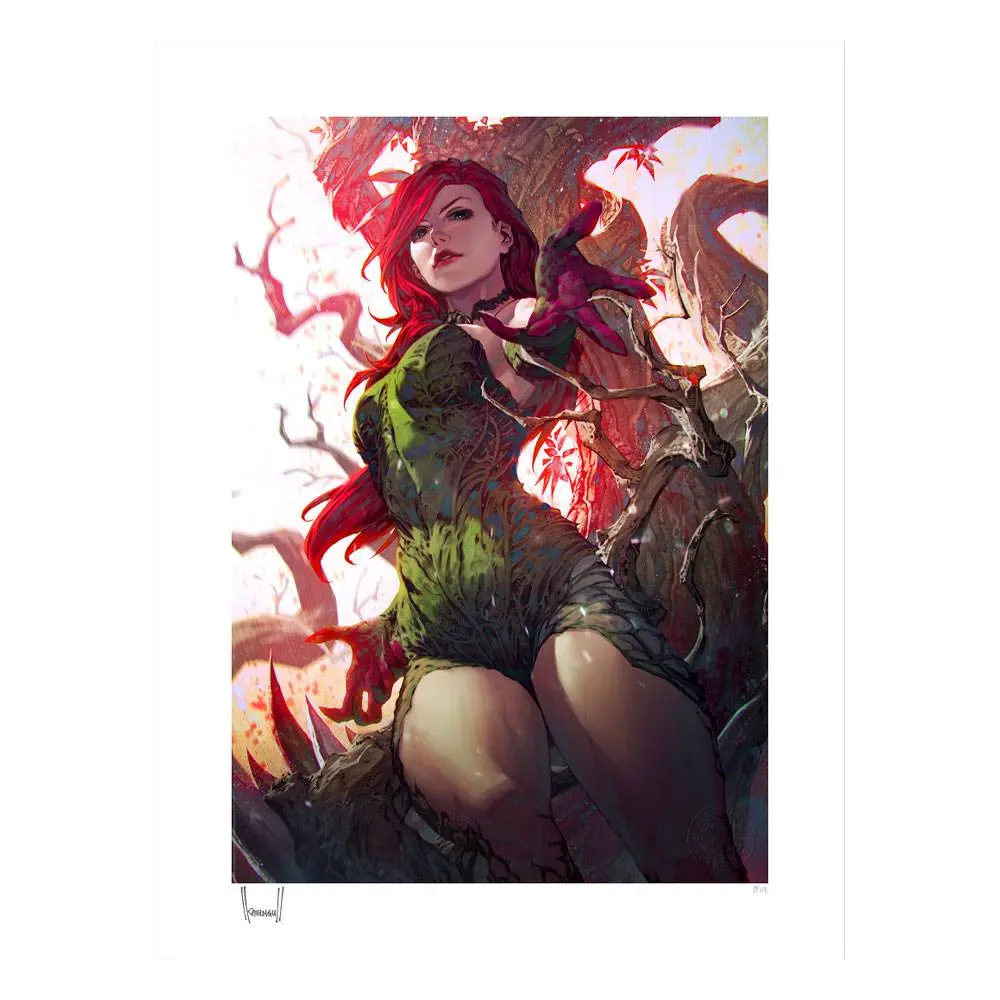 DC Comics Art Print Poison Ivy 46 x 61 cm - keretezetlen vászonkép termékfotó
