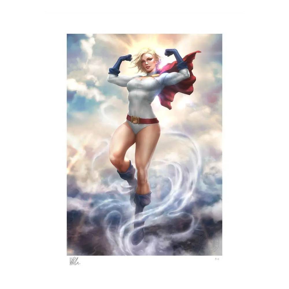 DC Comics Art Print Power Girl 46 x 61 cm - keretezetlen vászonkép termékfotó
