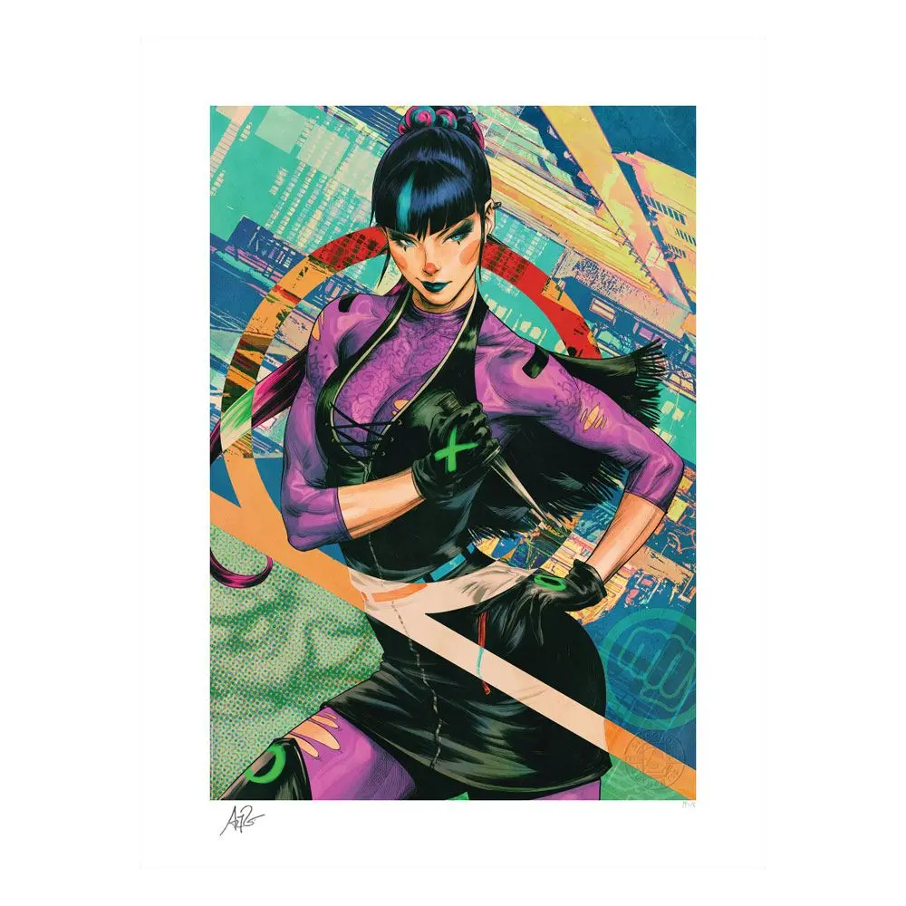 DC Comics Art Print Punchline 46 x 61 cm - keretezetlen vászonkép termékfotó