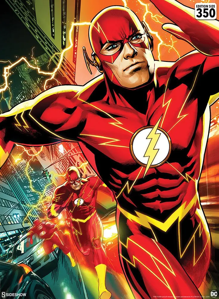 DC Comics Art Print The Flash 46 x 61 cm termékfotó