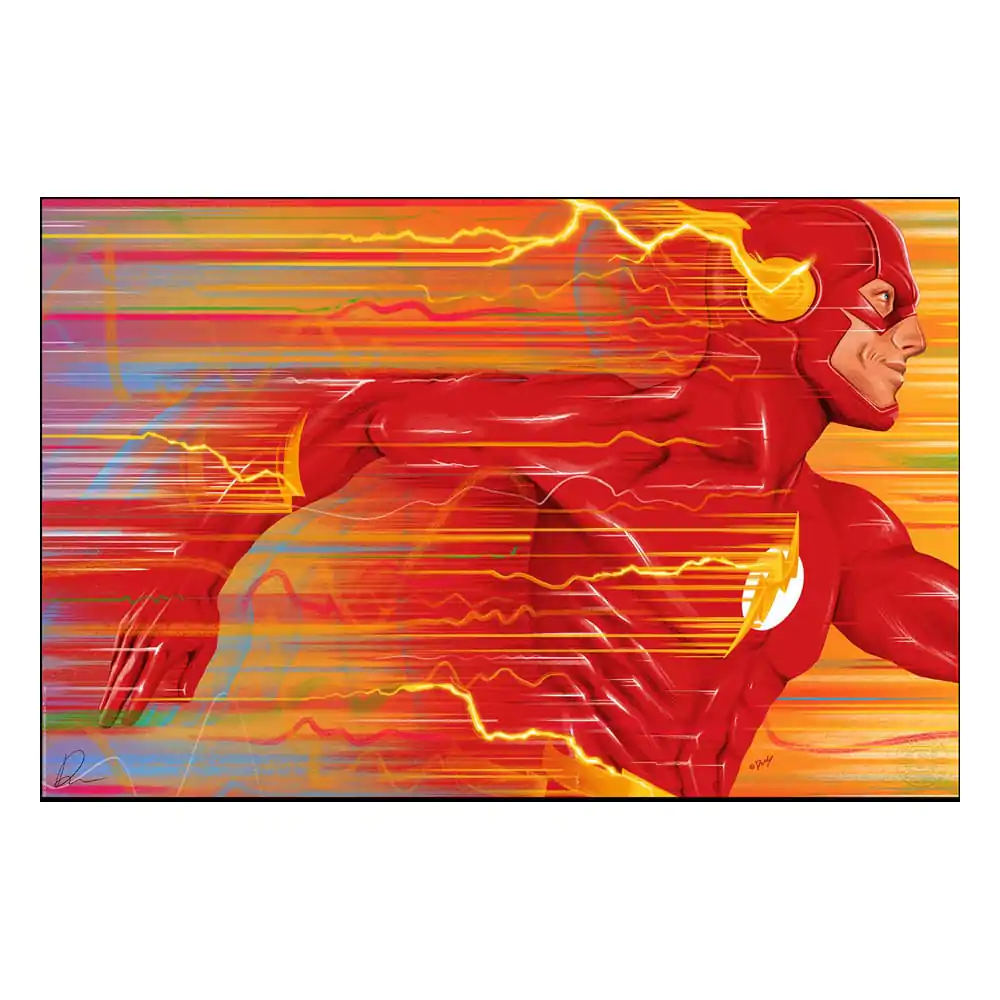 DC Comics Art Print The Flash 61 x 41 cm - keretezetlen vászonkép termékfotó