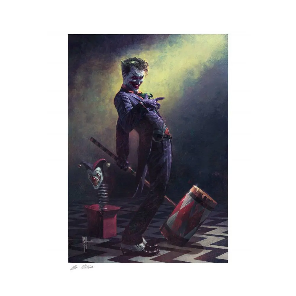 DC Comics Art Print The Joker: Clown Prince of Crime 46 x 61 cm keretezetlen vászonkép termékfotó
