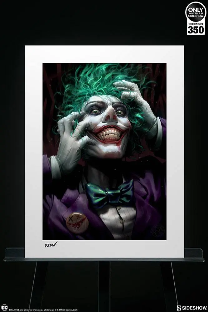 DC Comics Art Print The Joker: Just One Bad Day by Derrick Chew 46 x 61 cm - keretezetlen vászonkép termékfotó